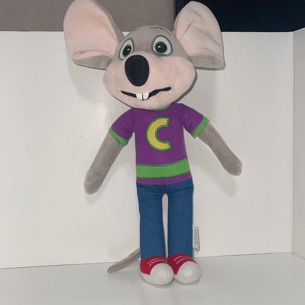 Chuck-E-Cheese Pizza Mouse Stuffed Plush